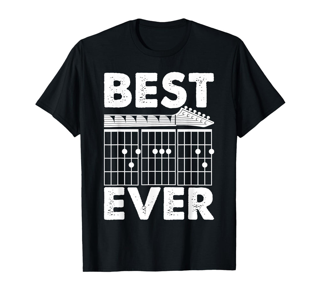 Fathers Day Guitar Music Best Dad T-Shirt - Casual Everyday Wear Men Women - T-Shirt, Sweatshirt, Hoodie
