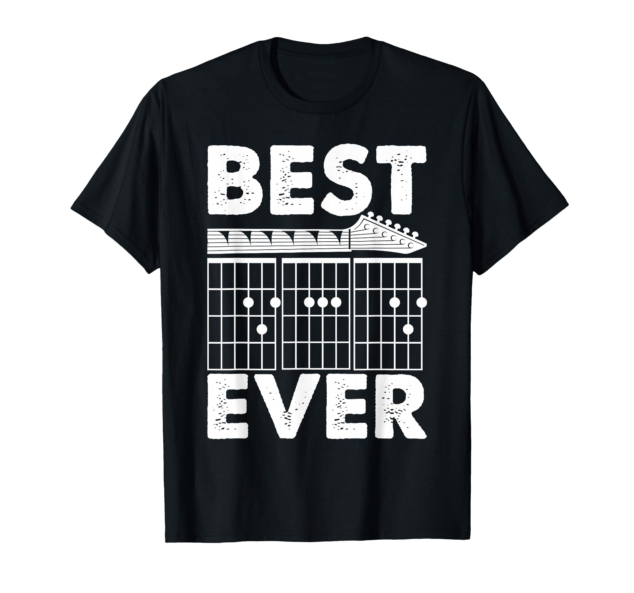Fathers Day Guitar Music Best Dad T-Shirt - Casual Everyday Wear Men Women - T-Shirt, Sweatshirt, Hoodie