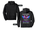 Im Not Widow Im Wife To Husband Wings Hoodie - Graphic Print for Adults - T-Shirt, Sweatshirt, Hoodie