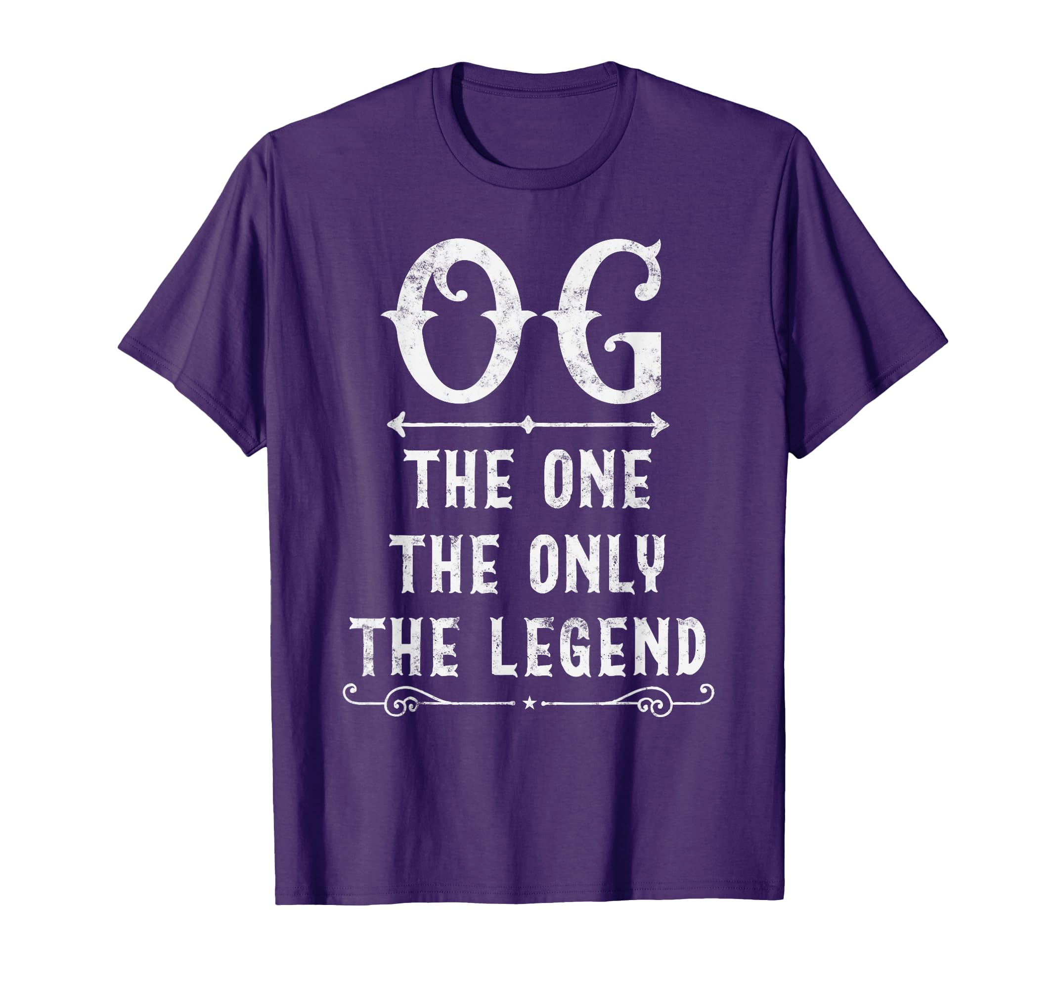 Og One Only Legend Og Dad T-Shirt - Custom Art Print Unisex - T-Shirt, Sweatshirt, Hoodie