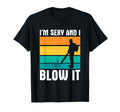 Funny Leaf Blower Text Lawn Dad Joke T-Shirt - Trendy Graphic Men Women - T-Shirt, Sweatshirt, Hoodie