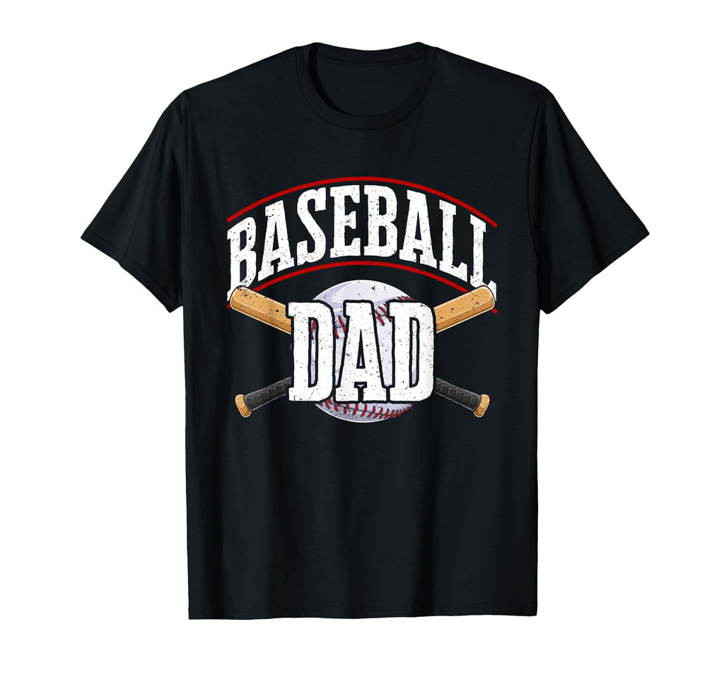 Baseball Baseball Dad Daddy Fathers Day T-Shirt - Aesthetic Graphic Unisex - T-Shirt, Sweatshirt, Hoodie