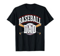 Baseball Baseball Dad Daddy Fathers Day T-Shirt - Aesthetic Graphic Unisex - T-Shirt, Sweatshirt, Hoodie