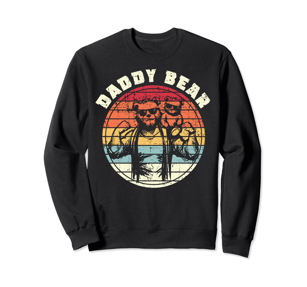 Daddy Bear Fathers Day Grandpa Bear Sweatshirt - Aesthetic Graphic Unisex - T-Shirt, Sweatshirt, Hoodie