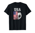 Usa Flag Soccer Futbol Football T-Shirt - Trendy Graphic for Adults - T-Shirt, Sweatshirt, Hoodie