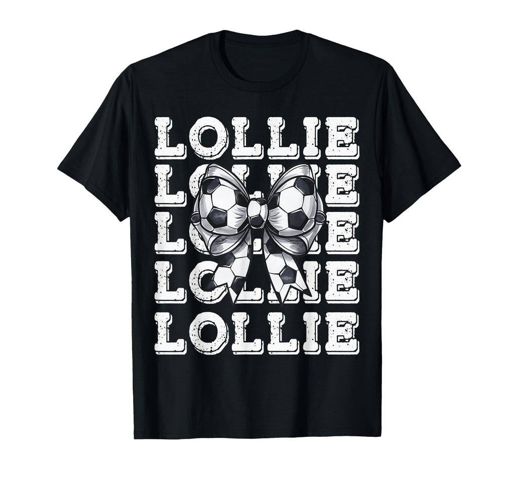 Coquette Soccer Lollie Matching Family T-Shirt - Unique Graphic for Adults - T-Shirt, Sweatshirt, Hoodie