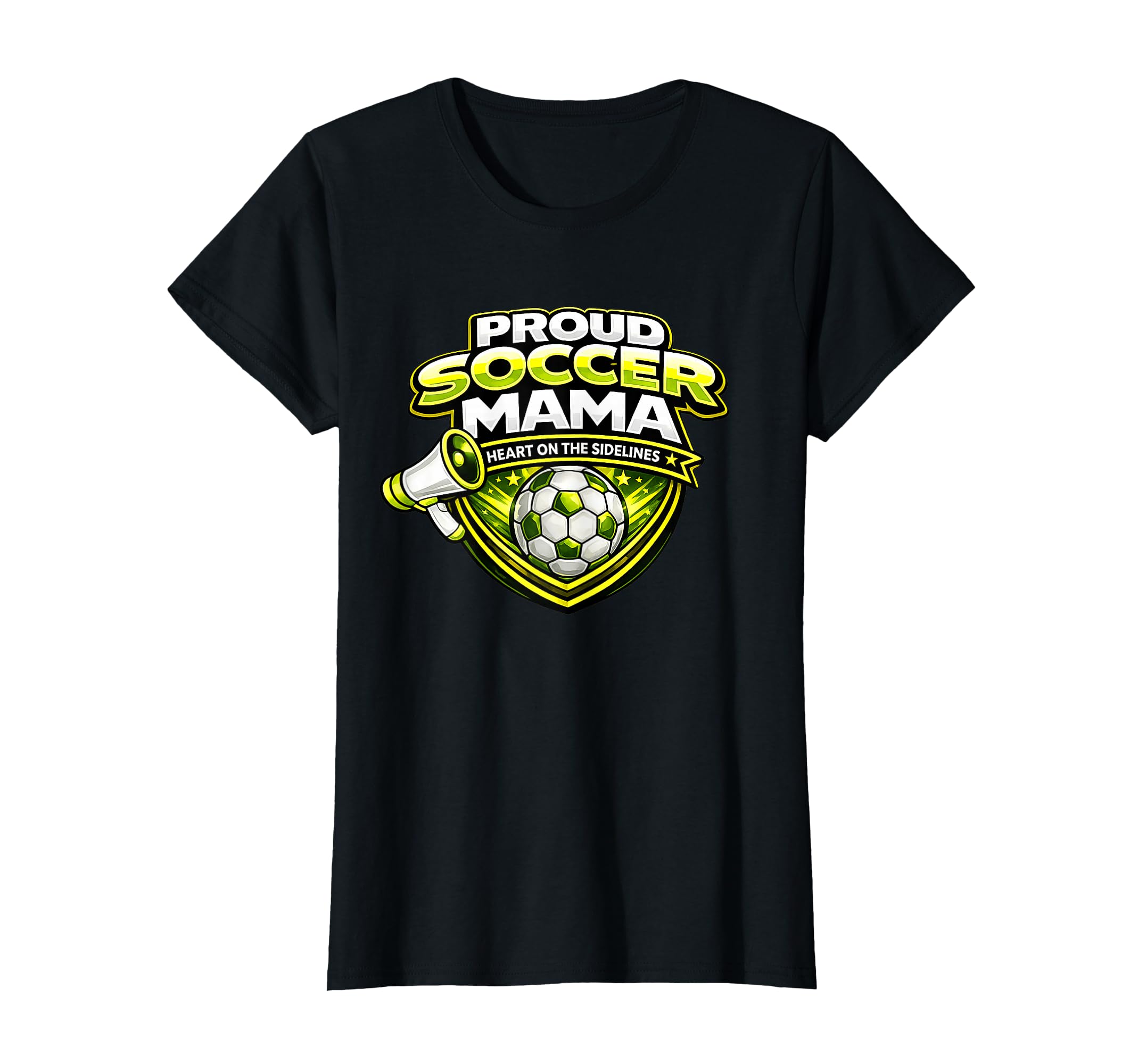 Proud Soccer Mama Funny Sideline T-Shirt - Aesthetic Graphic Men Women - T-Shirt, Sweatshirt, Hoodie