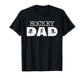 Mens Hockey Dad Silhouette T-Shirt - Casual Everyday Wear Men Women - T-Shirt, Sweatshirt, Hoodie