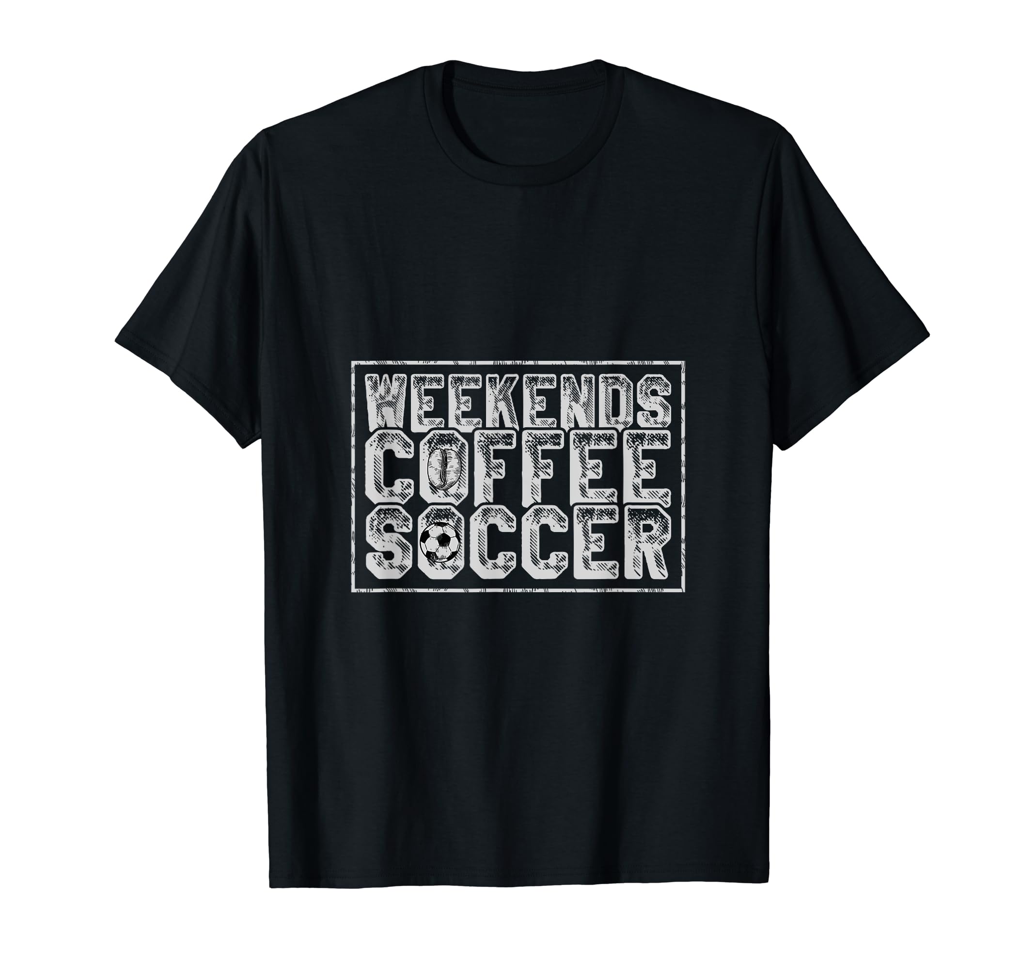 Funny Soccer Player Coffee Soccer T-Shirt - Aesthetic Graphic Men Women - T-Shirt, Sweatshirt, Hoodie