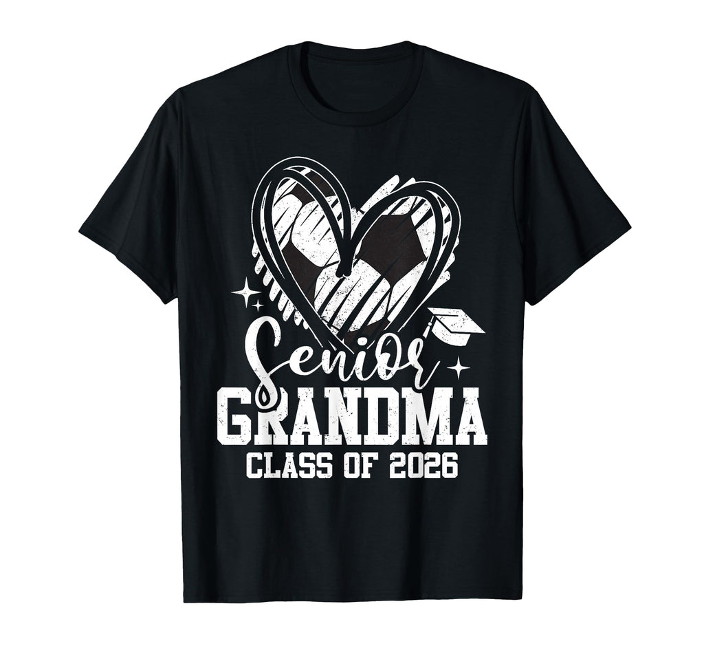 Senior Grandma Class 2026 Soccer T-Shirt - Unique Graphic for Adults - T-Shirt, Sweatshirt, Hoodie