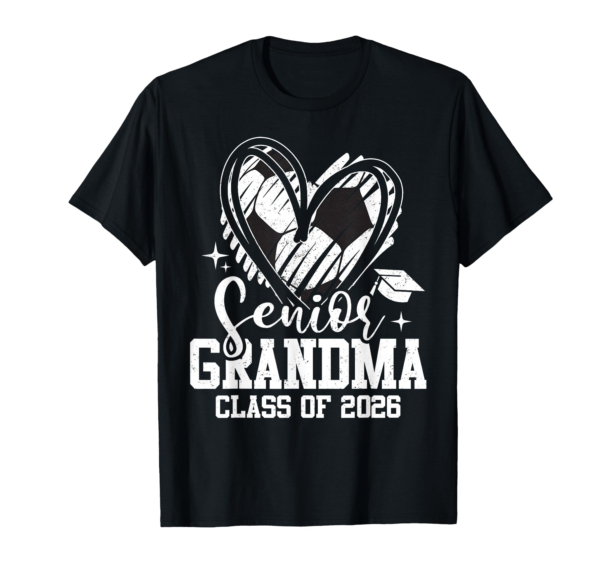 Senior Grandma Class 2026 Soccer T-Shirt - Unique Graphic for Adults - T-Shirt, Sweatshirt, Hoodie
