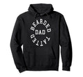 Bearded And Tatted Dad Tattoos Mens Gift Hoodie - Aesthetic Graphic Unisex - T-Shirt, Sweatshirt, Hoodie