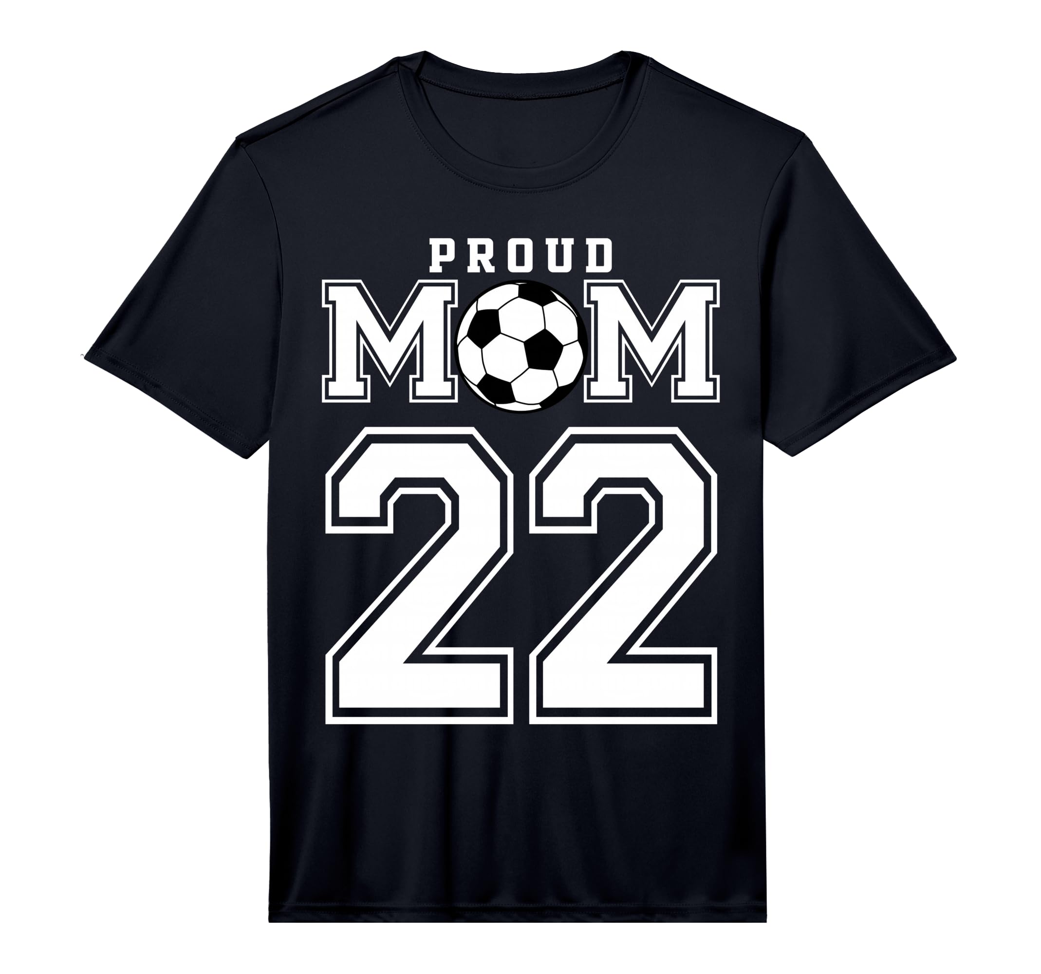 Number 22 Custom Proud Soccer T-Shirt - Aesthetic Graphic for Adults - T-Shirt, Sweatshirt, Hoodie
