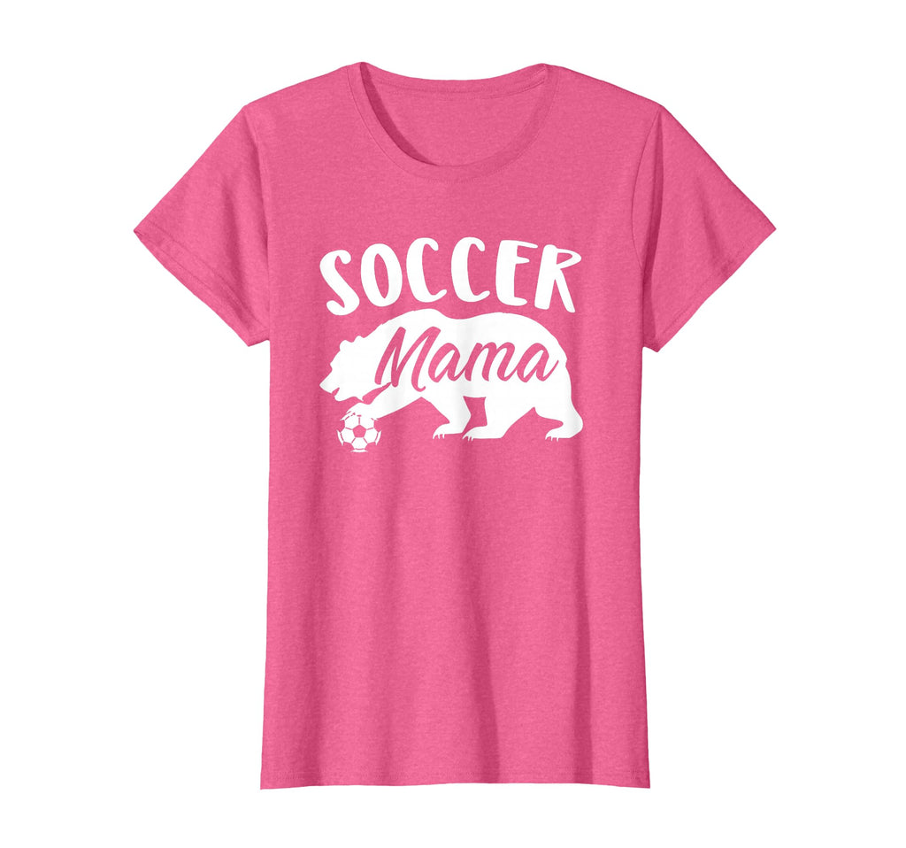 Soccer Mama Bear Womens T-Shirt - Trendy Graphic for Adults - T-Shirt, Sweatshirt, Hoodie