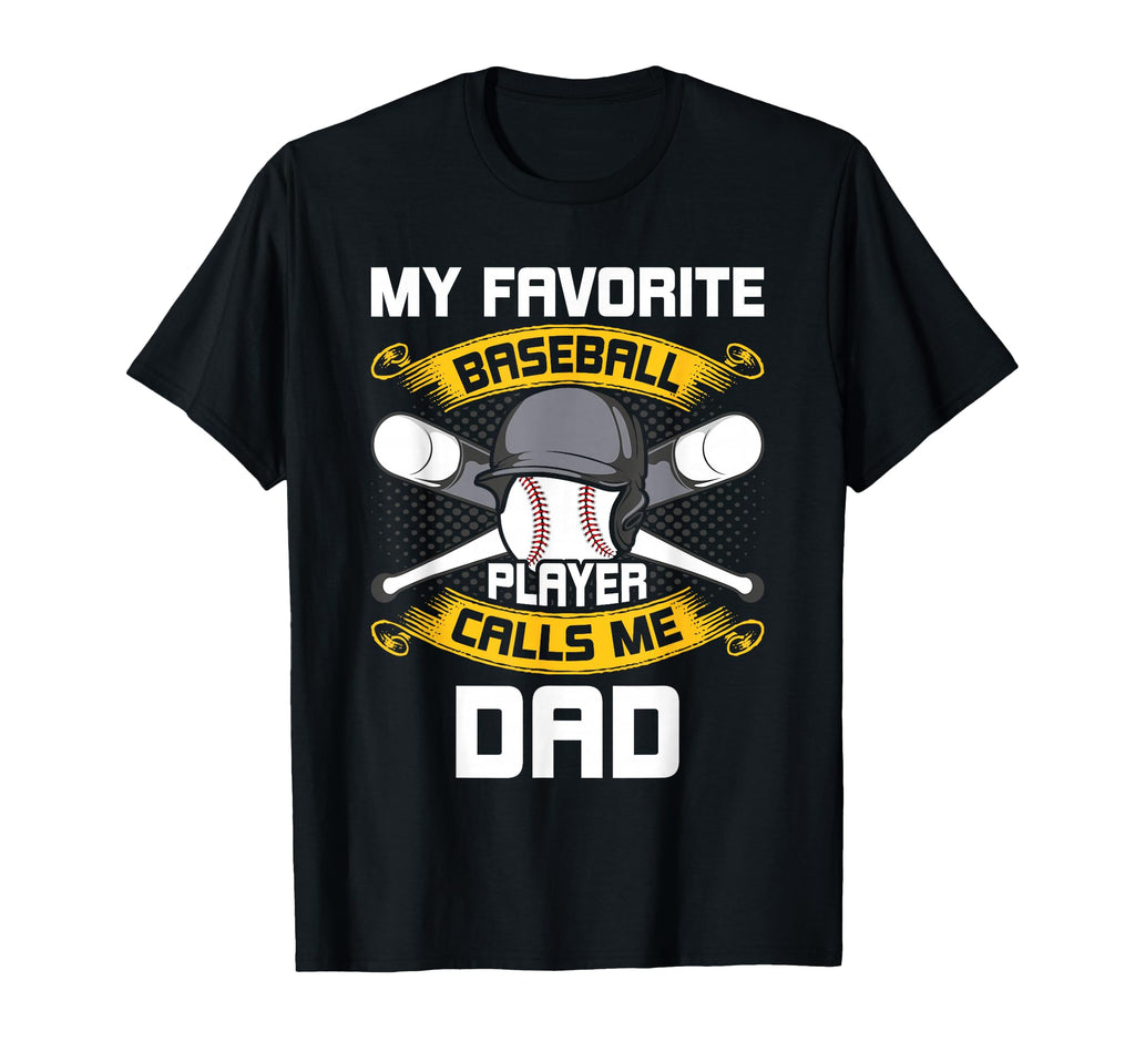 My Favorite Baseball Player Calls Me T-Shirt - Minimalist Print Men Women - T-Shirt, Sweatshirt, Hoodie