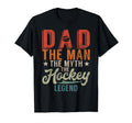 Dad Myth Hockey Legend Hockey Dad T-Shirt - Custom Art Print for Adults - T-Shirt, Sweatshirt, Hoodie