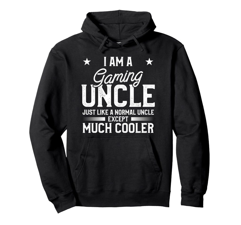 Funny Video Gaming Games Gamer Uncle Hoodie - Novelty Apparel Men Women - T-Shirt, Sweatshirt, Hoodie