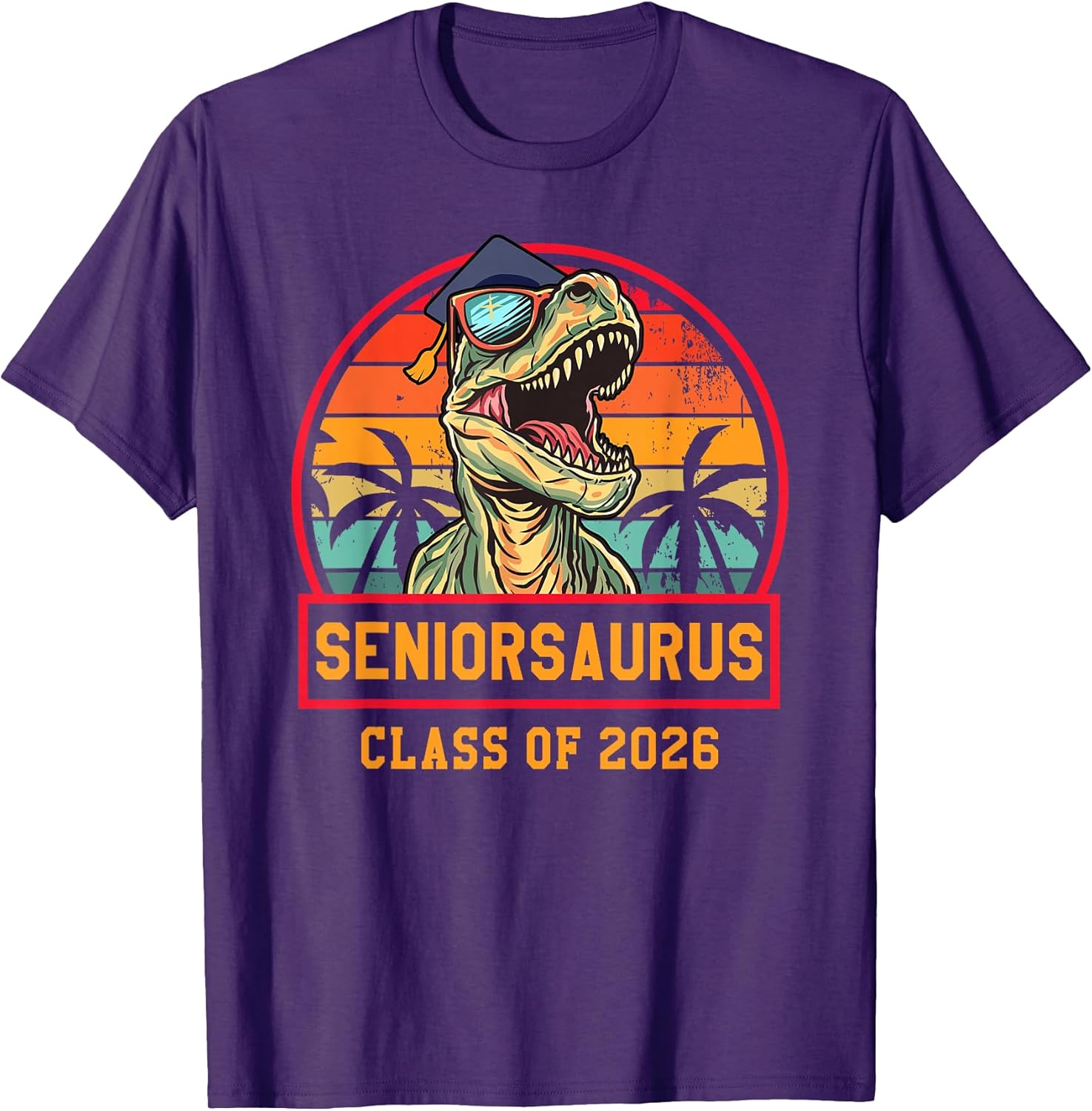 Retro Class of 2026 Senior Men Women Funny Seniors - Adult & Kids T-Shirts, Sweatshirts & Hoodies apparel design preview 1