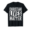 Christian Lives Matter Jesus Cross T-Shirt - Graphic Print for Adults - T-Shirt, Sweatshirt, Hoodie
