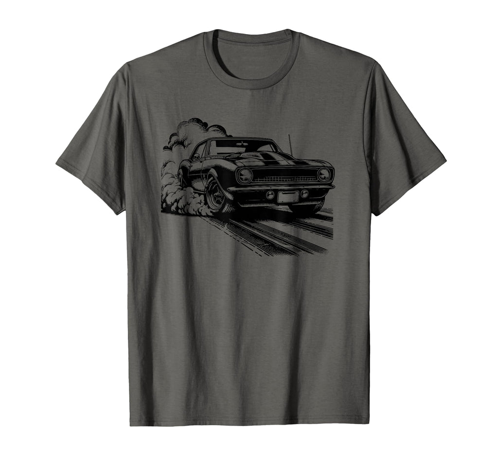 Muscle Car 60S 70S Car Lover Dad T-Shirt - Aesthetic Graphic Unisex - T-Shirt, Sweatshirt, Hoodie