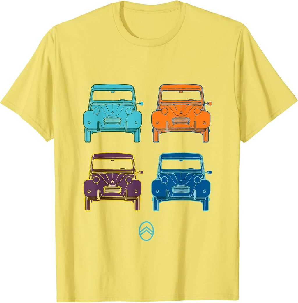 2CV Pop Art Style - Adult & Kids T-Shirts, Sweatshirts & Hoodies apparel design preview 1