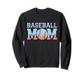 Baseball Ice Cream Drip Sports Mom Sweatshirt - Casual Everyday Wear Unisex - T-Shirt, Sweatshirt, Hoodie