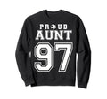 Number 97 Custom Proud Soccer Sweatshirt - Fun Novelty Design for Adults - T-Shirt, Sweatshirt, Hoodie