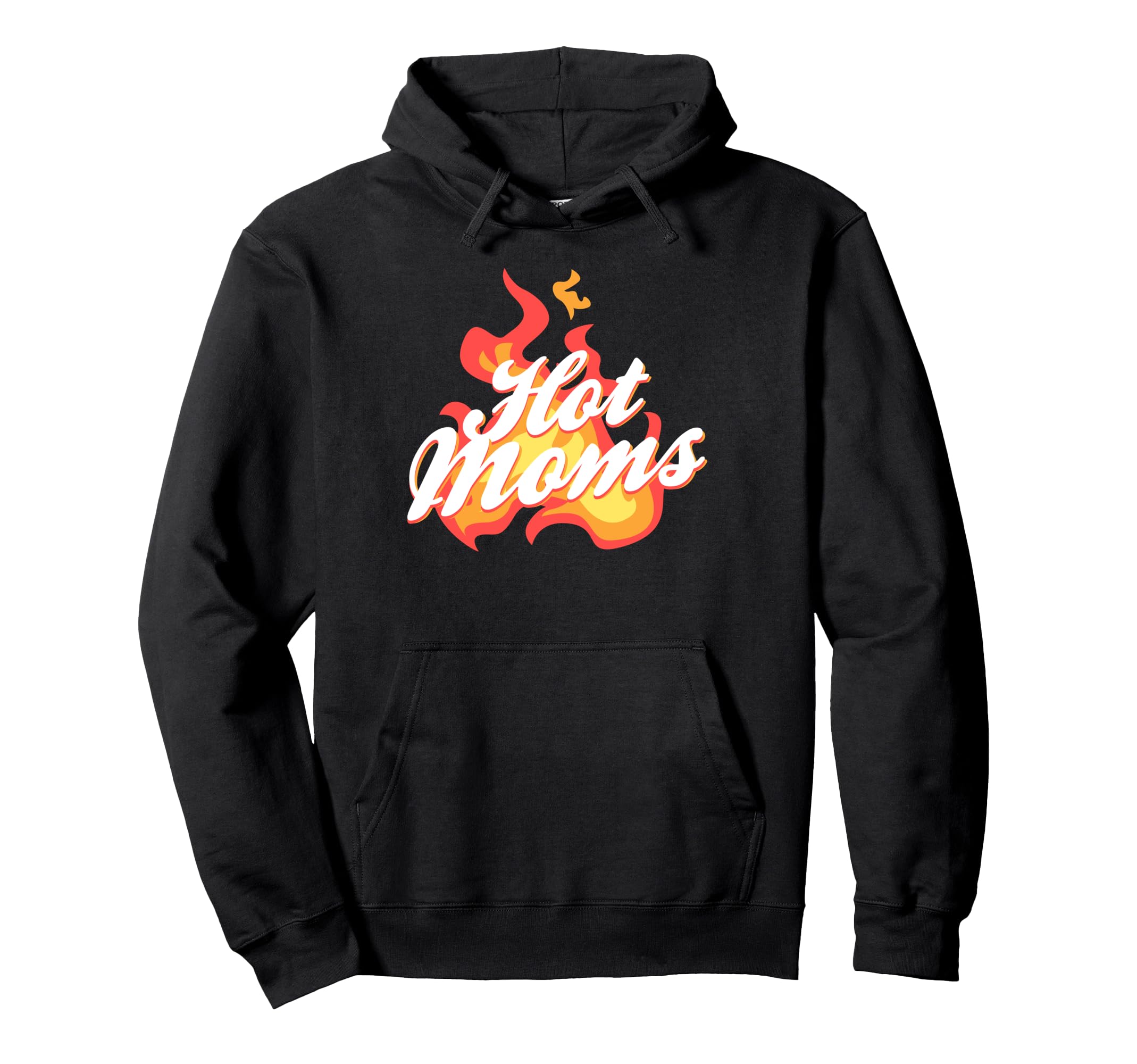 Hot Moms Flames Milf Divorce Hoodie - Casual Everyday Wear for Adults - T-Shirt, Sweatshirt, Hoodie