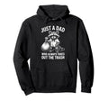 Just Dad Who Always Takes Out Trash Hoodie - Trendy Graphic for Adults - T-Shirt, Sweatshirt, Hoodie