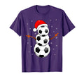 Funny Football Gifts Snowman Soccer T-Shirt - Streetwear Style Unisex - T-Shirt, Sweatshirt, Hoodie