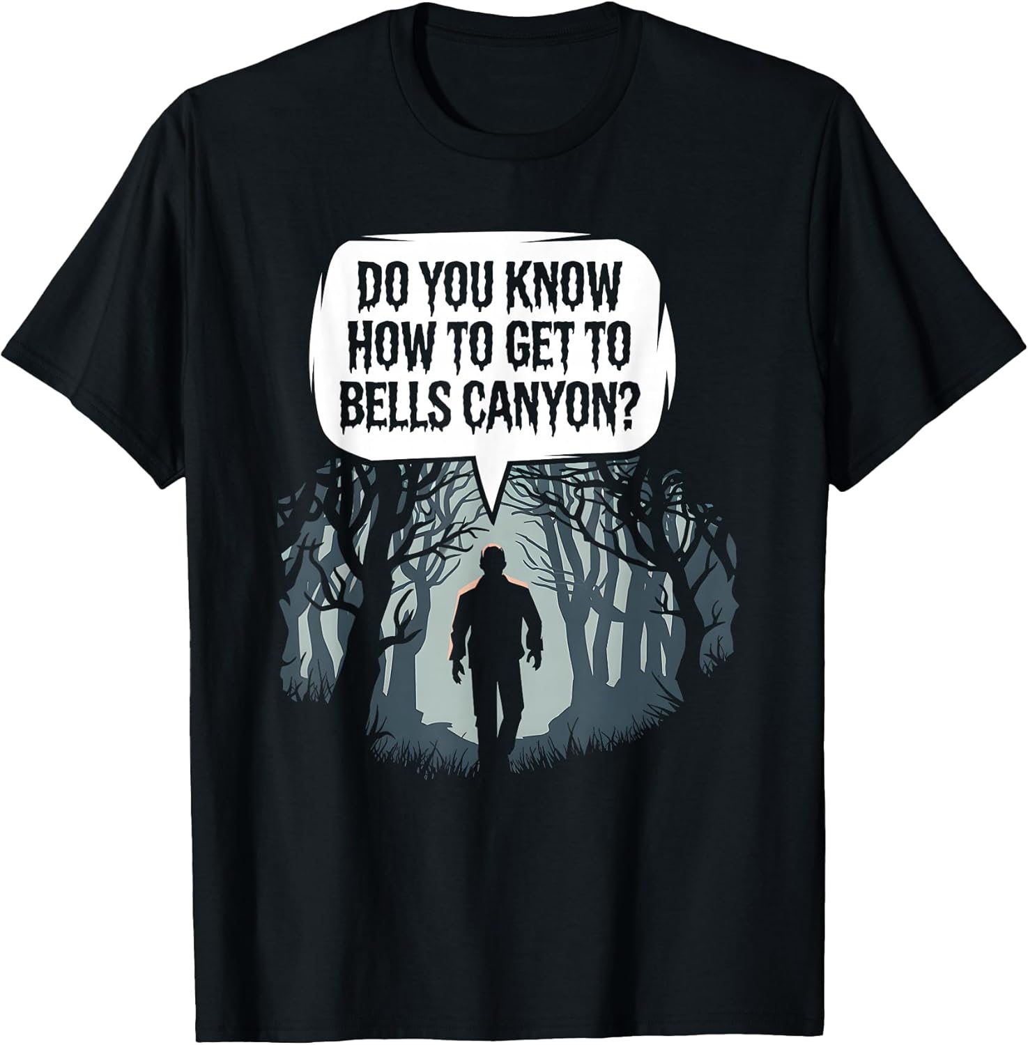 Dark Woods Mystery Do You Know How to Get Bells - Adult & Kids T-Shirts, Sweatshirts & Hoodies apparel design preview 1