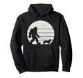 Bigfoot Walking Dachshund Funny Hoodie - Casual Everyday Wear for Adults - T-Shirt, Sweatshirt, Hoodie