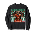 Ugly Dachshund Face Sweatshirt - Fun Novelty Design for Adults - T-Shirt, Sweatshirt, Hoodie