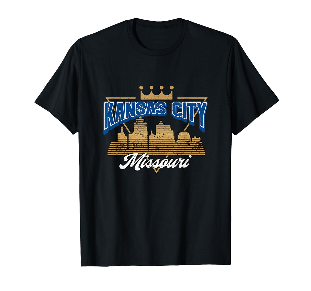 Distressed Kansas City Missouri City T-Shirt - Trendy Graphic Unisex - T-Shirt, Sweatshirt, Hoodie