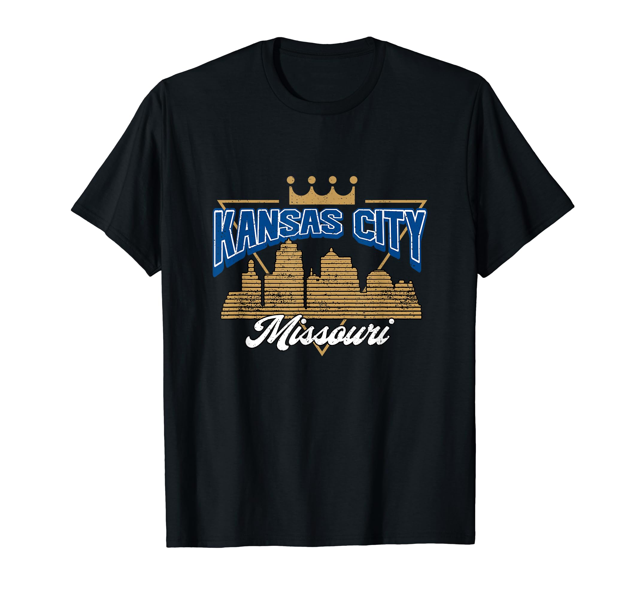 Distressed Kansas City Missouri City T-Shirt - Trendy Graphic Unisex - T-Shirt, Sweatshirt, Hoodie