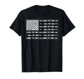 Salty Dad Gift Saltwater Fishing American T-Shirt - Unique Graphic Unisex - T-Shirt, Sweatshirt, Hoodie