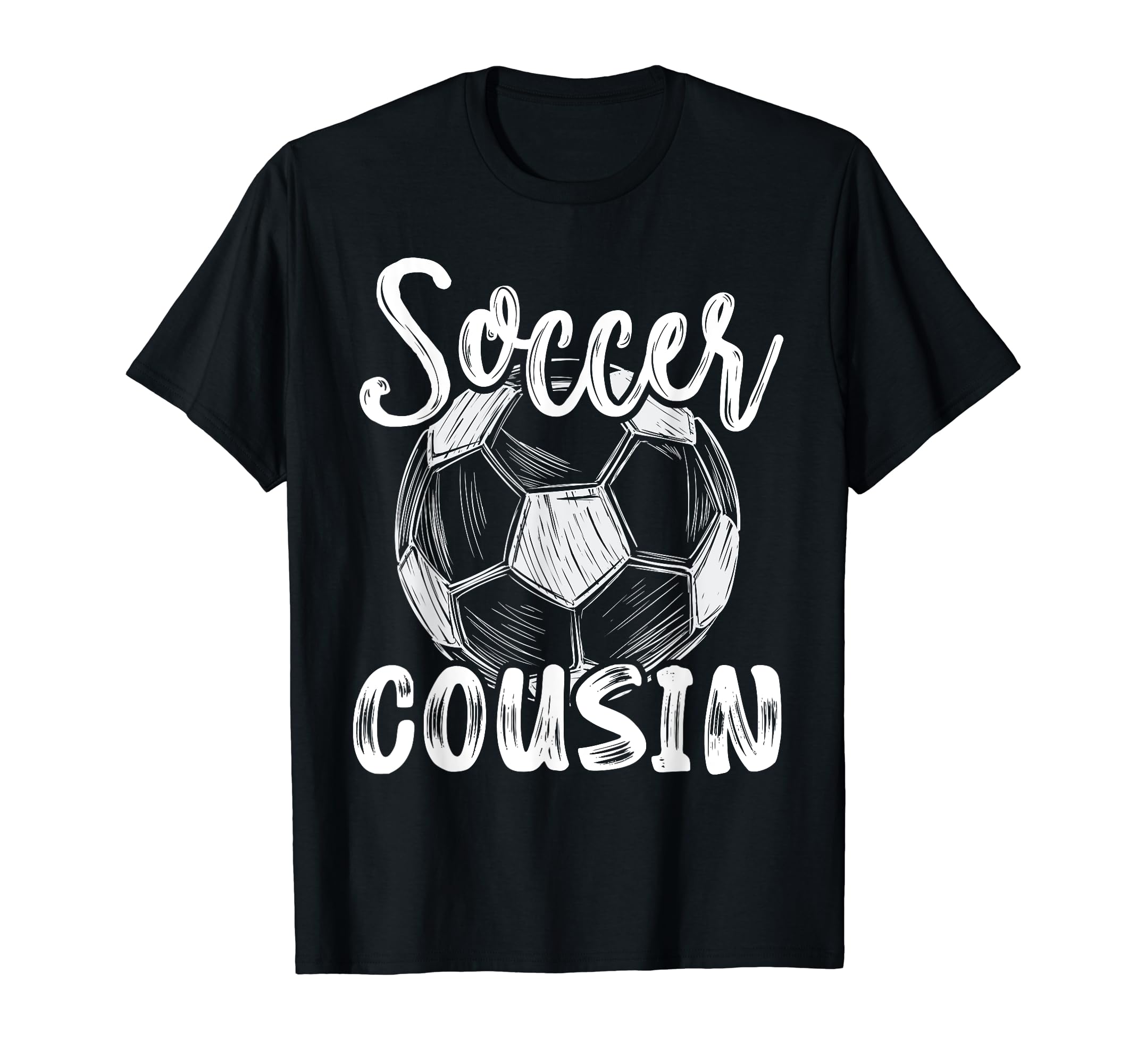 Soccer Cousin Family Matching Team T-Shirt - Minimalist Print Unisex - T-Shirt, Sweatshirt, Hoodie