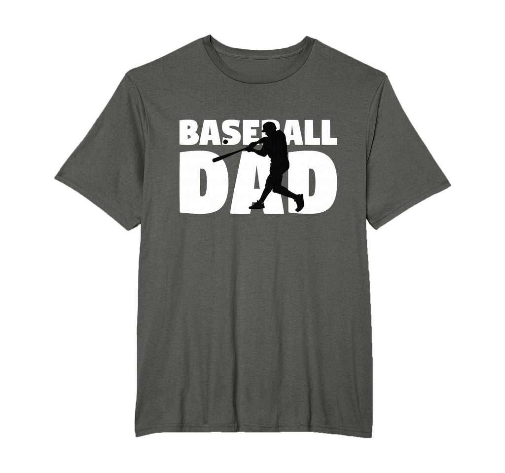 Baseball Dad Father Baseball T-Shirt - Casual Everyday Wear Men Women - T-Shirt, Sweatshirt, Hoodie
