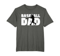 Baseball Dad Father Baseball T-Shirt - Casual Everyday Wear Men Women - T-Shirt, Sweatshirt, Hoodie