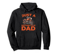 Motorcycle Motorcyclist Biker Just Hoodie - Graphic Print for Adults - T-Shirt, Sweatshirt, Hoodie