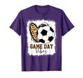 Bleached Soccer Game Day Vibes T-Shirt - Custom Art Print for Adults - T-Shirt, Sweatshirt, Hoodie