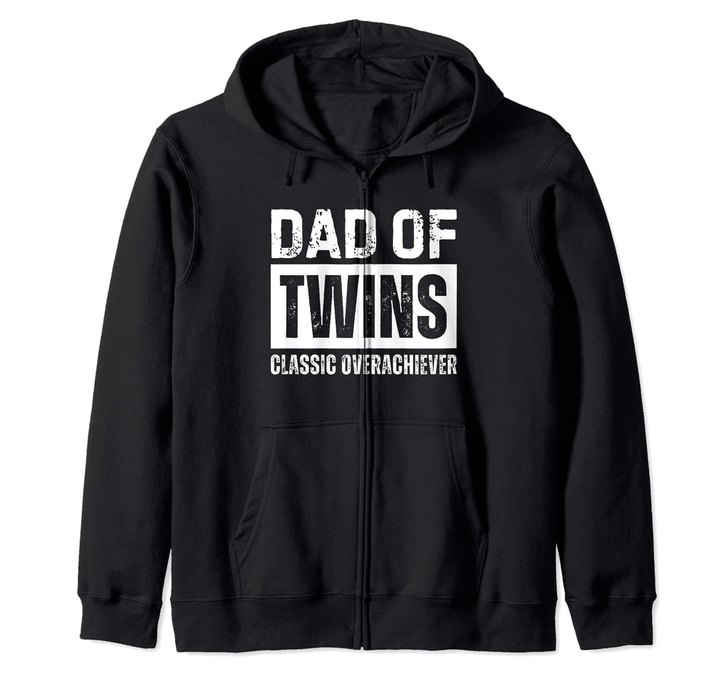 Dad Two Overachiever T-Shirt - Minimalist Print Men Women - T-Shirt, Sweatshirt, Hoodie