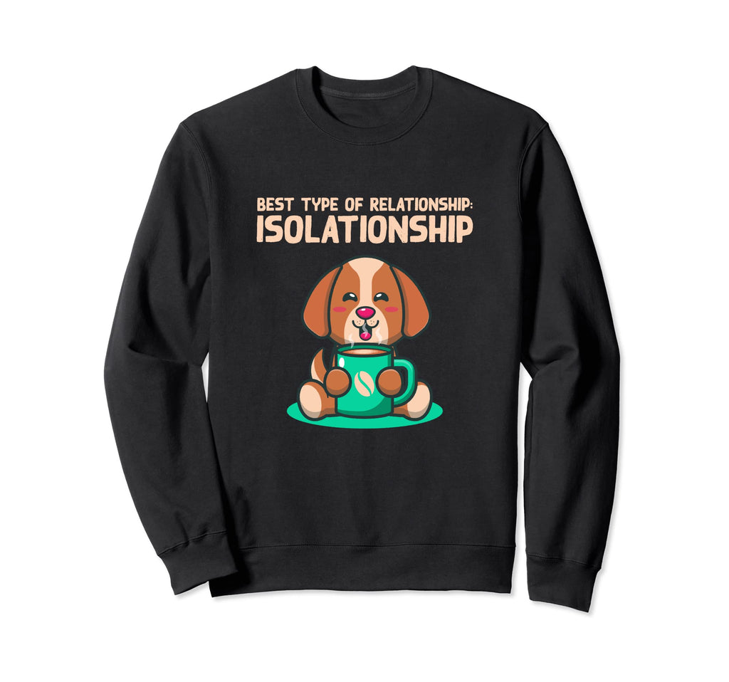 Best Type Relationship Introvert Sweatshirt - Casual Everyday Wear Unisex - T-Shirt, Sweatshirt, Hoodie