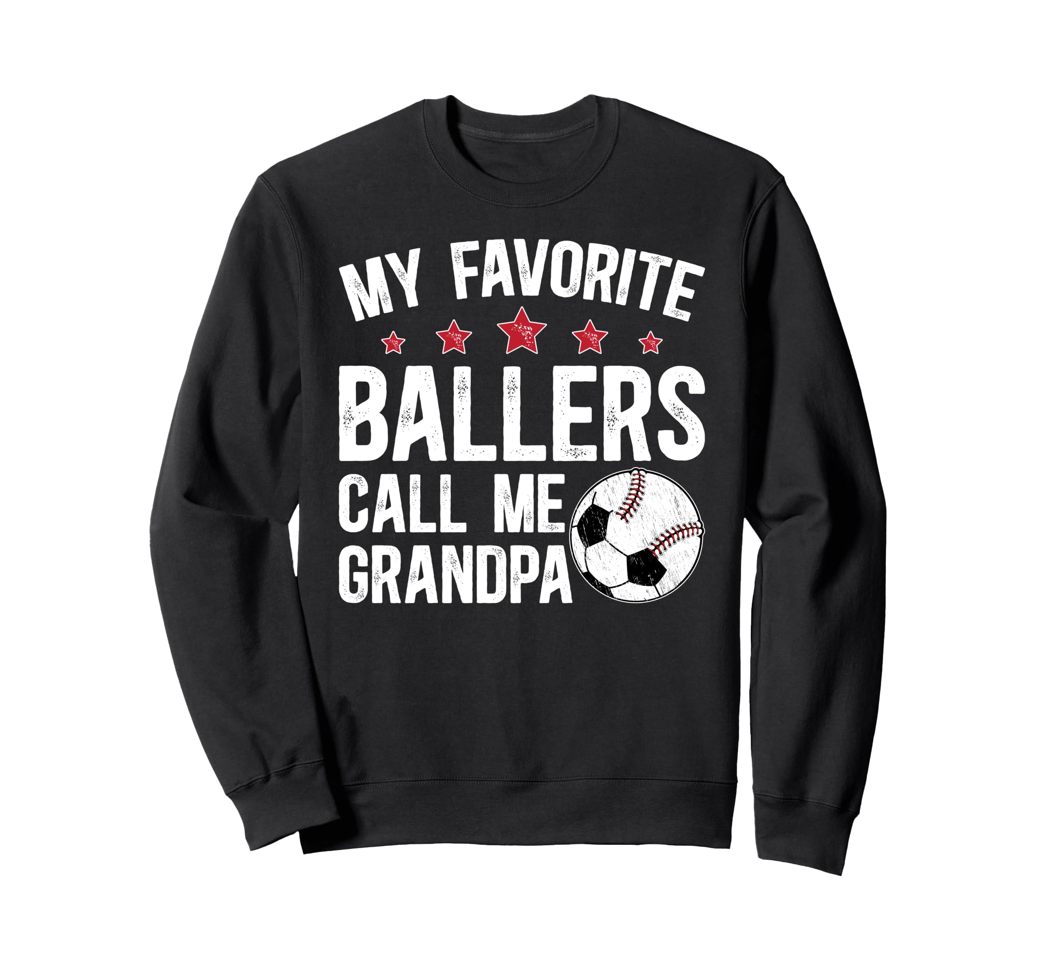 Favorite Ballers Call Me Grandpa Sweatshirt - Custom Art Print Men Women - T-Shirt, Sweatshirt, Hoodie