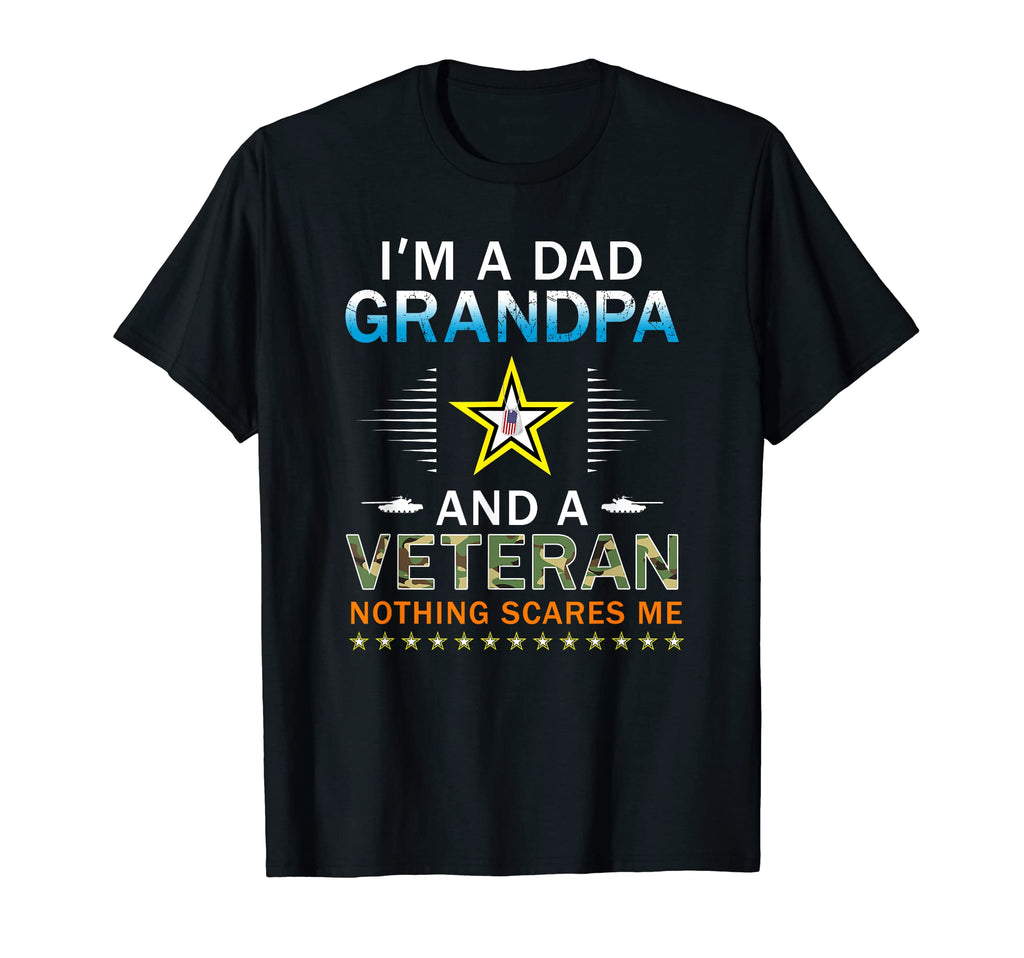 Im Dad Grandpa Veteran Camouflage T-Shirt - Casual Everyday Wear Unisex - T-Shirt, Sweatshirt, Hoodie