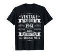 64Th Birthday Born 1961 64 Years Old Bday T-Shirt - Graphic Print Unisex - T-Shirt, Sweatshirt, Hoodie