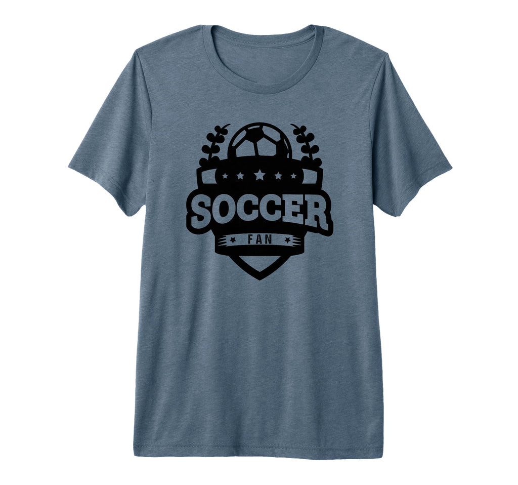 Soccer Fan Funny Soccer Sports Tri T-Shirt - Fun Novelty Design for Adults - T-Shirt, Sweatshirt, Hoodie