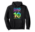 Dad Birthday Double Digits 10Th Birthday Hoodie - Custom Art Print Unisex - T-Shirt, Sweatshirt, Hoodie