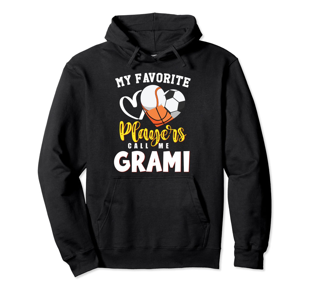Grami My Favorite Baseball Soccer Hoodie - Aesthetic Graphic Men Women - T-Shirt, Sweatshirt, Hoodie