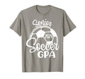 Senior Soccer Gpa 2024 Class 2024 Soccer T-Shirt - Graphic Print for Adults - T-Shirt, Sweatshirt, Hoodie